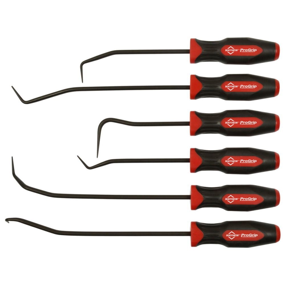 Mayhew Steel Products 17-3/4 Inch 6-Piece ProGrip Hose Pick Set – 13097