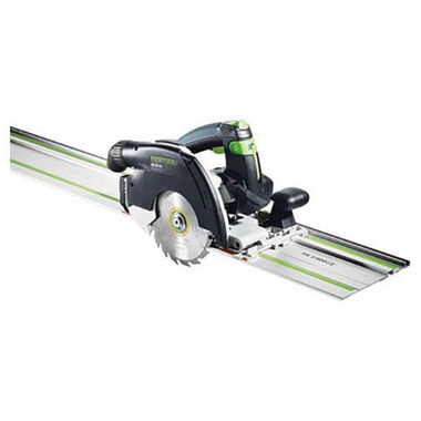 Festool HK 55 EQ F Plus Cross Cutting Track Saw with FSK 420 Guide Rail, large image number 1
