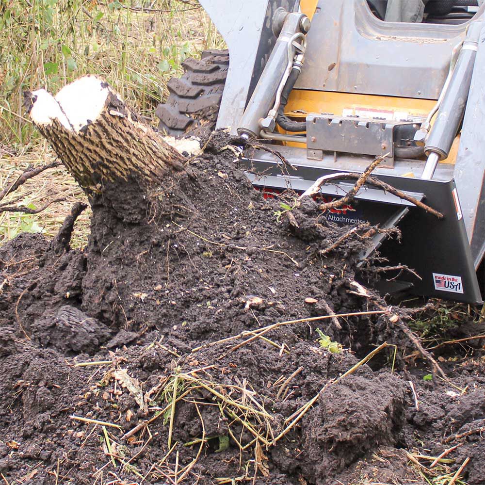 GreyWolf Attachments Stump Bucket Skid Steer Attachment, large image number 12