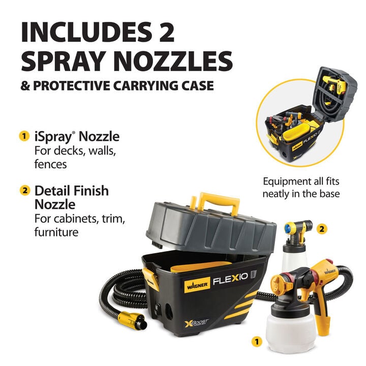 Wagner FLEXiO 5000 Indoor & Outdoor Portable Paint System, large image number 2