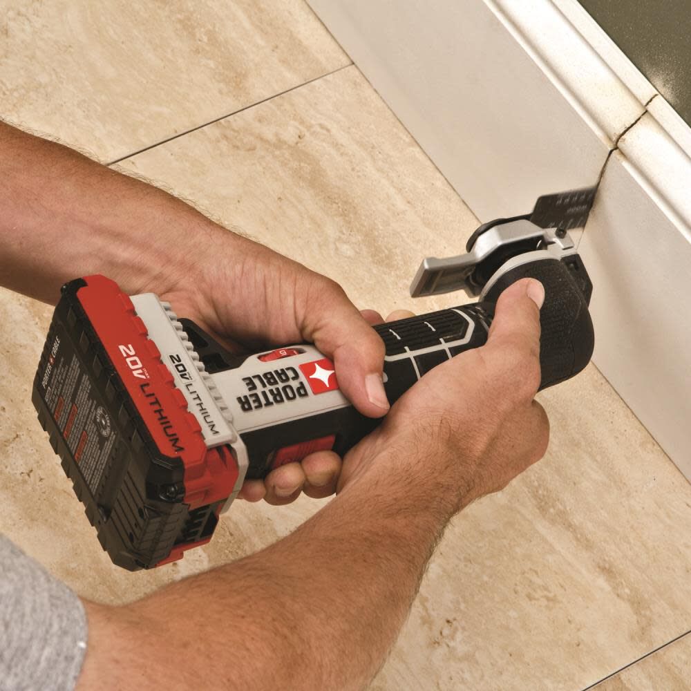Porter cable oscillating best sale tool with battery
