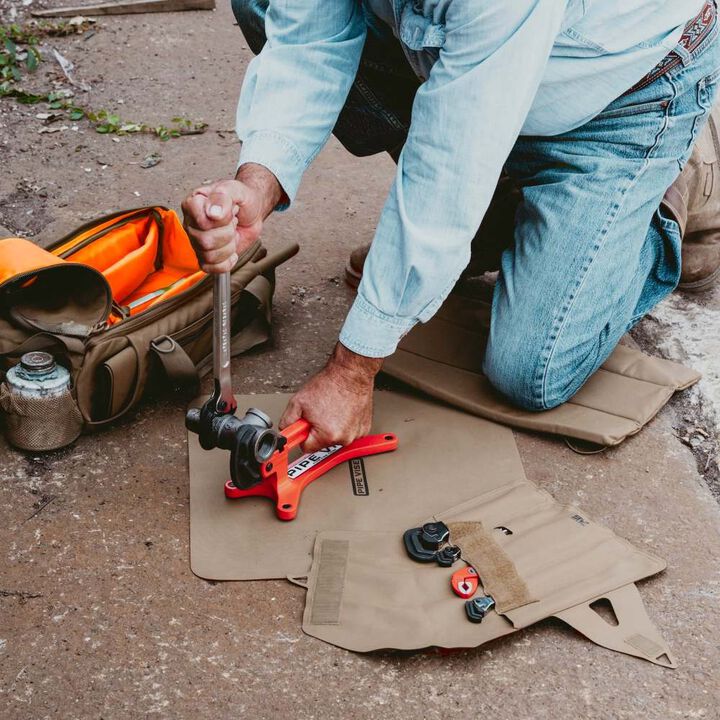 Pipe Vise Journeyman Kit with Pipe Vise Go Bag and TR1 Tool Roll, large image number 3