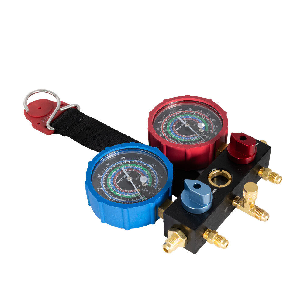 Malco Products 2-Valve A2L HVAC Manifold for R32 R410A and R454B Systems, large image number 5