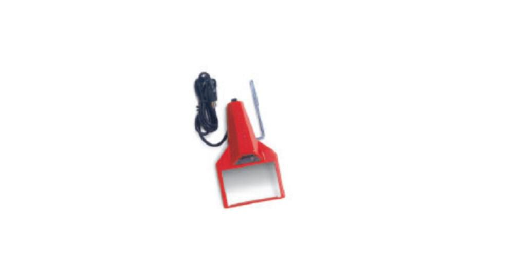 Baldor-Reliance Lighted Eyedshields with On/Off Switch - Red, large image number 3