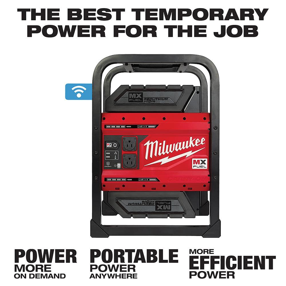 Milwaukee Promotional MX FUEL CARRY ON 3600with 1800W Power Supply, large image number 4