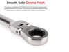 Tekton Flex Head Ratcheting Combination Wrench Set, 1/4-1 Inch, 6-24 mm, small image number 5