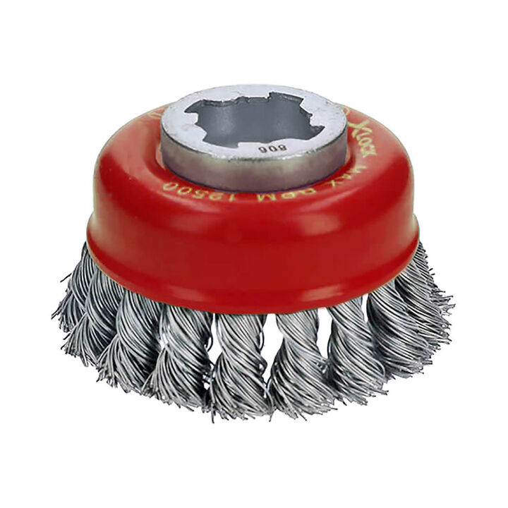 Diablo Tools 2-3/4 in. X-LOCK Stainless Steel Knot Cup Brush