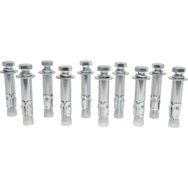 MaxJax 16500 Lbs 7/8 Inch Carbon Steel Anchor Bolt Kit with Fasteners, large image number 5