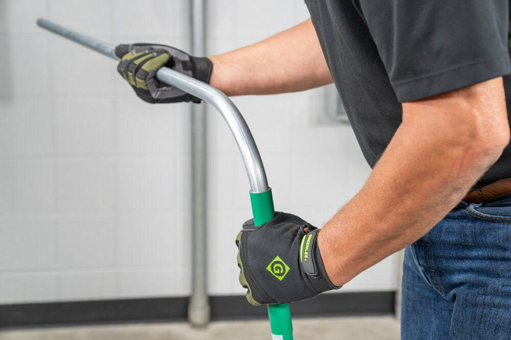 Greenlee Dual-Shoe Hand Bender with Handle, 1/2 inch EMT