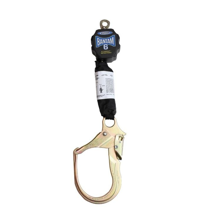 Werner 6 Ft. Bantam Web Self-Retracting Lifeline w/Steel Rebar, large image number 0
