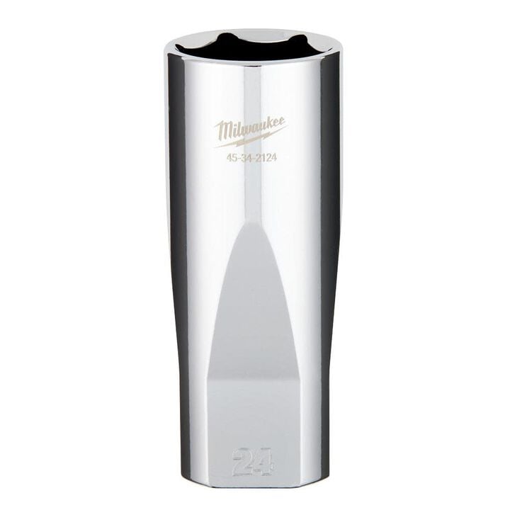 Milwaukee 1/2in Drive 24mm Deep Socket, large image number 0