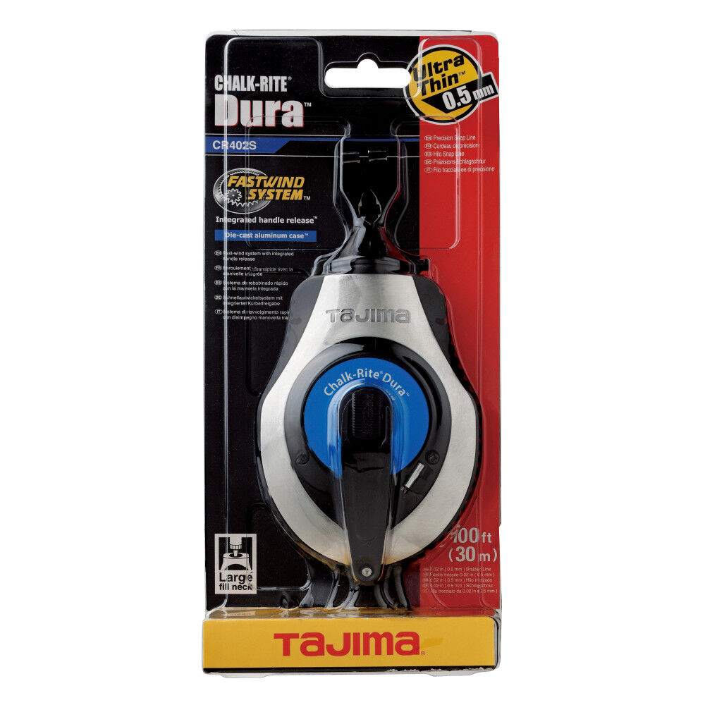 Tajima Chalk Rite Jam Free Ultra Thin 0.5 mm Chalk Snap Line, large image number 7