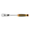 GEARWRENCH 1/4in Drive 90-Tooth Dual Material Locking Flex Head Teardrop Ratchet 8in, small image number 1