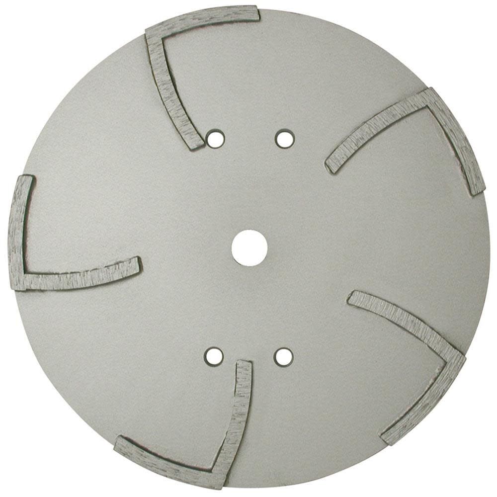 M K Diamond MK-1010 10 Inch Single Row Premium Segmented Rim Diamond Cup Wheel for Concrete and Asphalt, large image number 1