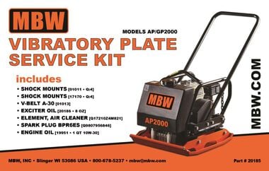 MBW AP/GP2000H Service Kit