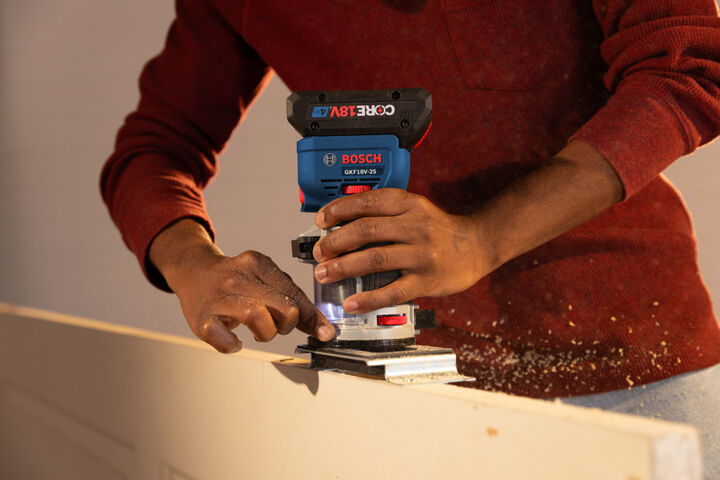 Bosch 18V Brushless Colt Palm Router (Bare Tool), large image number 6