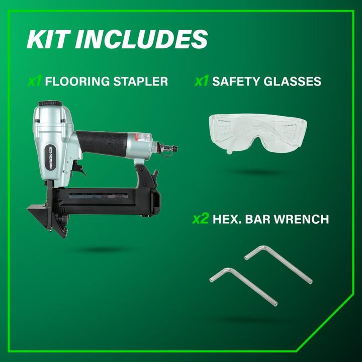 Metabo HPT 1-9/16 18-Gauge 1/4in Crown Flooring Stapler | N4004AB, large image number 4