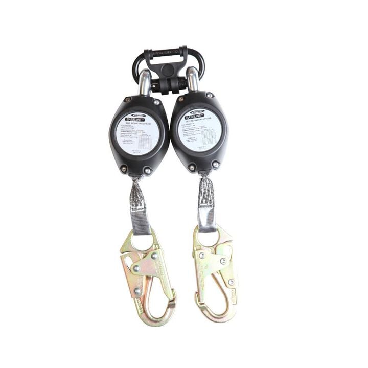 Werner 7 Ft. Baseline Twinleg Self-Retracting Lifeline