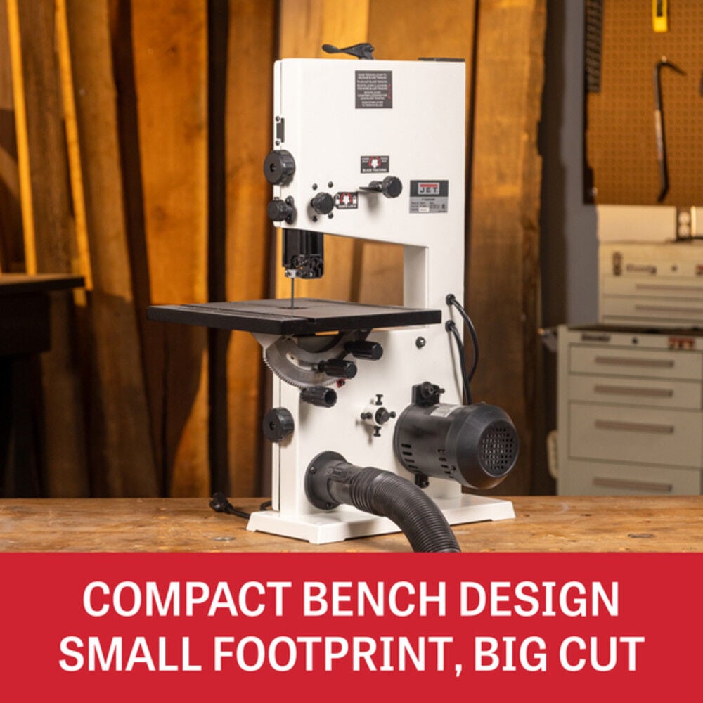 JET 9 Inch Benchtop Bandsaw, large image number 7