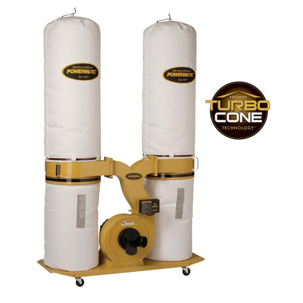 Powermatic Dust Collector 3 HP 3PH 230/460 V 30-Micron Bag Filter Kit, large image number 1