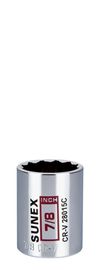 Sunex 7/8 In. 1/2 In. Drive Chrome Socket 12 Pt, small image number 1