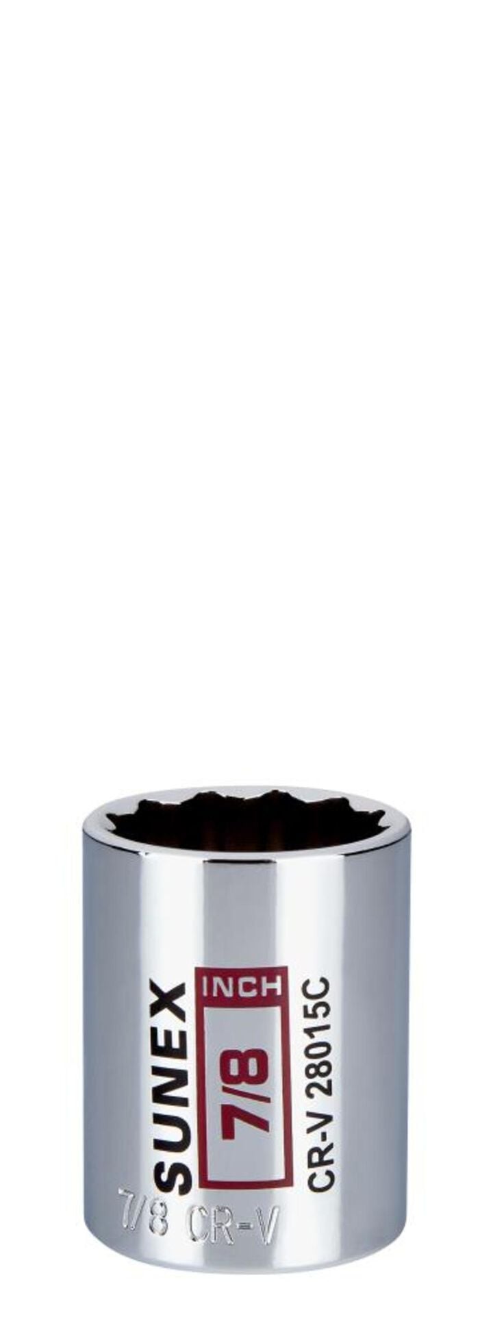 Sunex 7/8 In. 1/2 In. Drive Chrome Socket 12 Pt, large image number 0