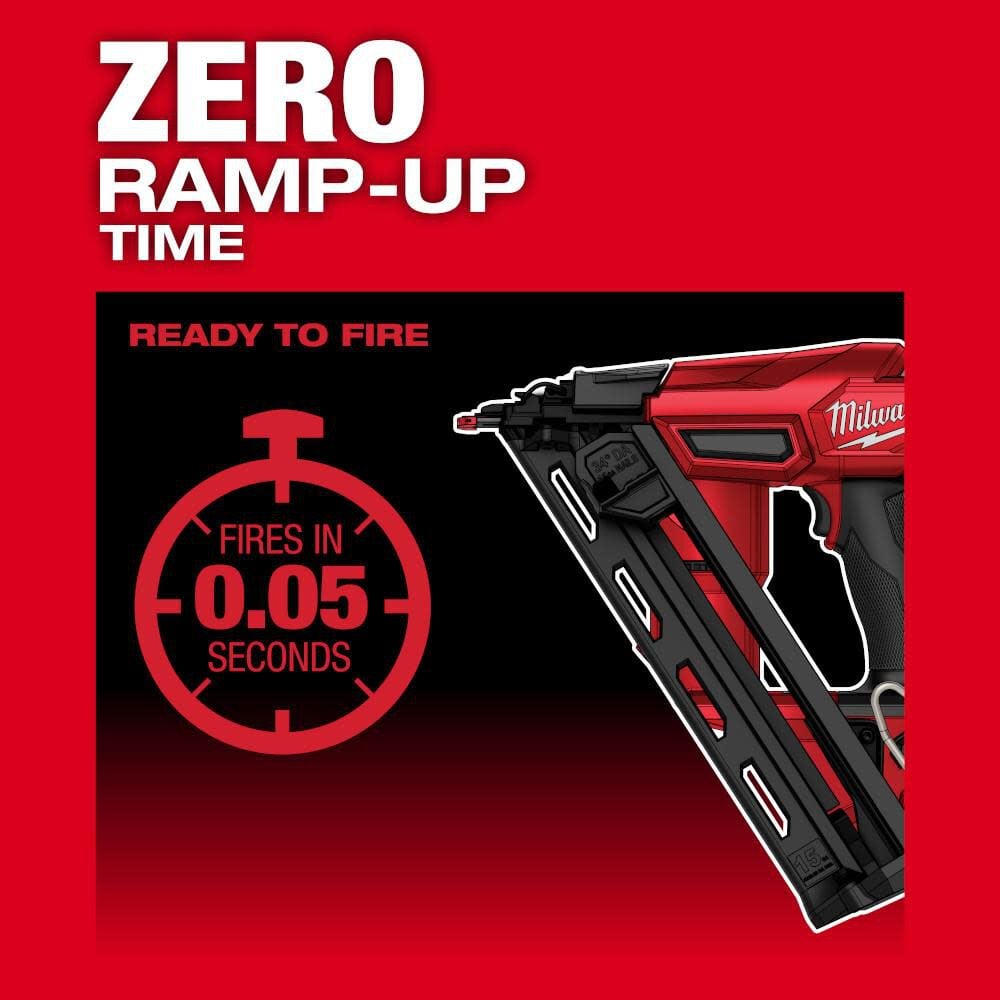 Milwaukee M18 FUEL 15 Gauge Finish Nailer (Bare Tool), large image number 7