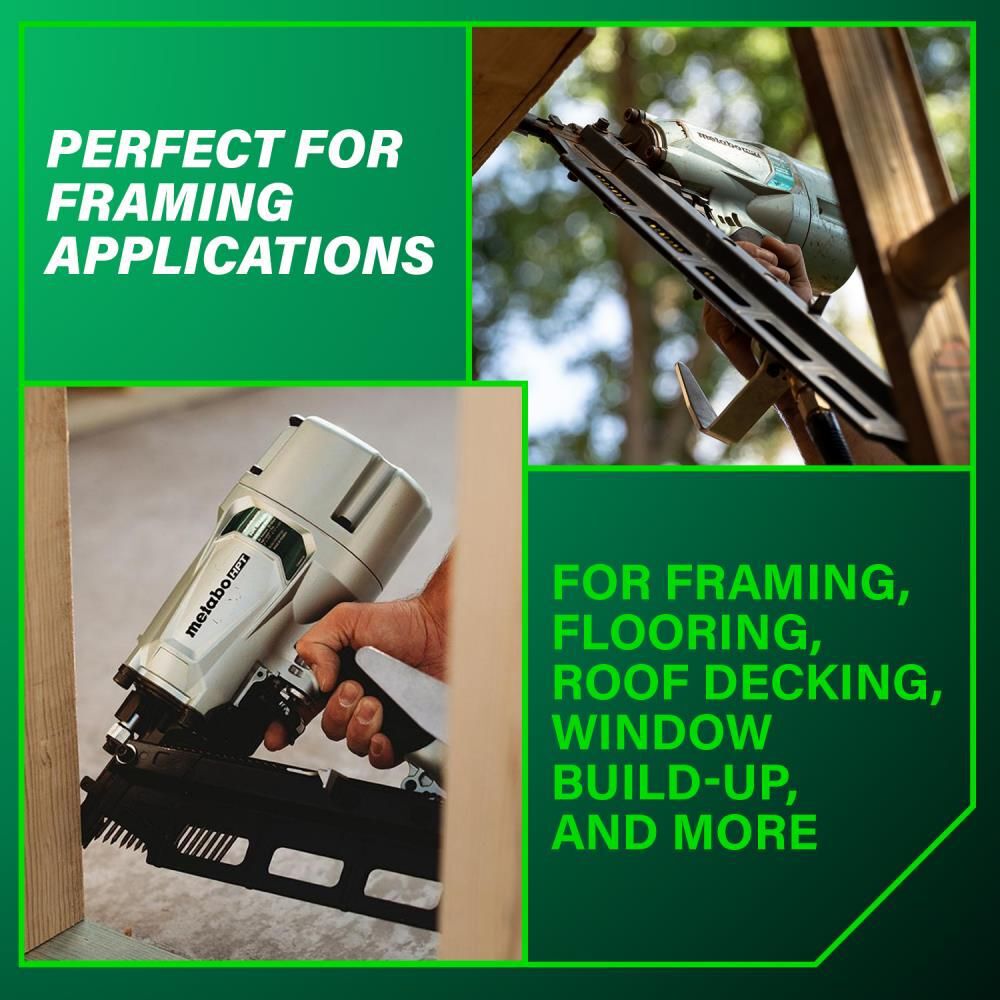 Metabo HPT 3 1/4in Framing Nailer Plastic Collated, large image number 3