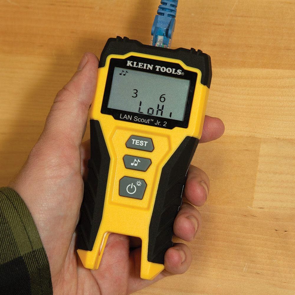 Klein Tools LAN Scout Jr 2 Cable Tester VDV526200 from Klein Tools