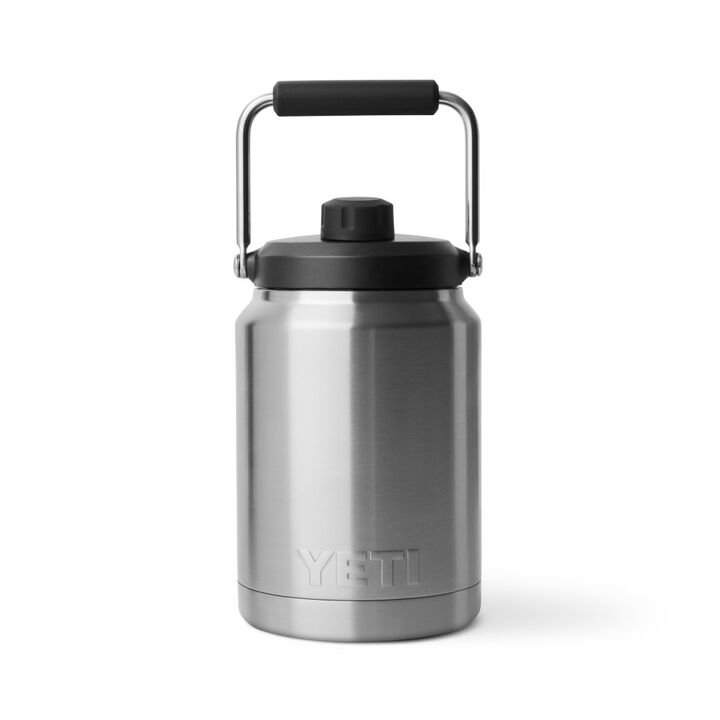 Yeti Rambler Half Gallon Water Jug Stainless Steel