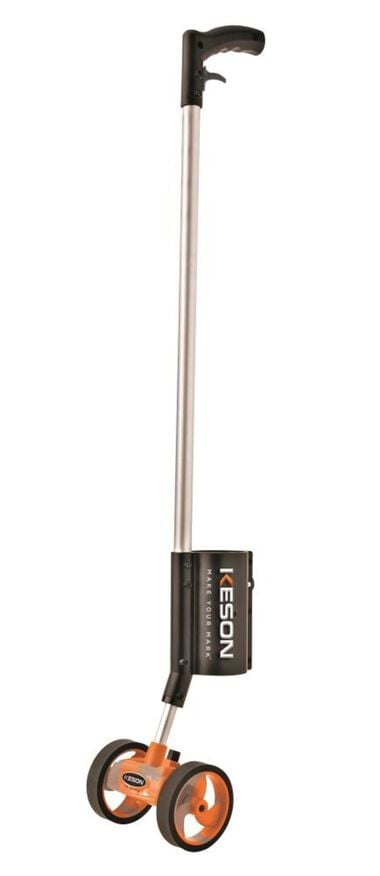 Keson 1 Ft. Dual Measuring Wheel with Paint Applicator