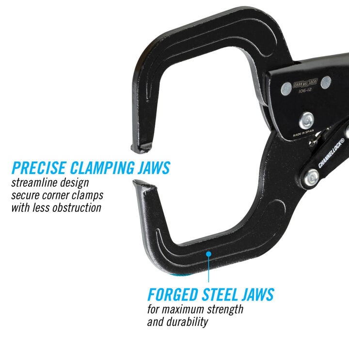 Channellock 12" C-Clamp Locking Pliers, large image number 10