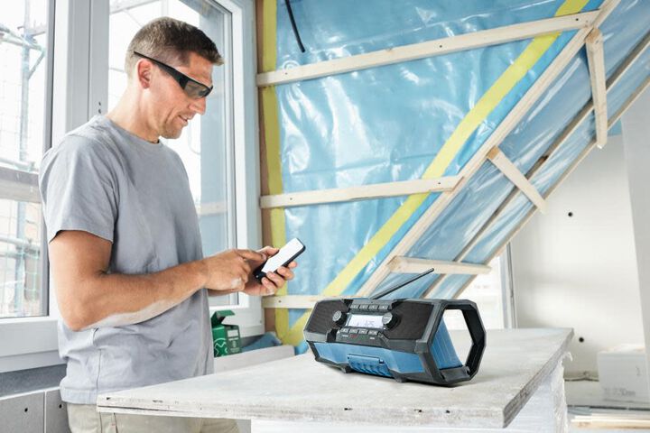 Bosch Promotional 18V Compact Jobsite Radio with Bluetooth 5.0 (Bare Tool), large image number 5