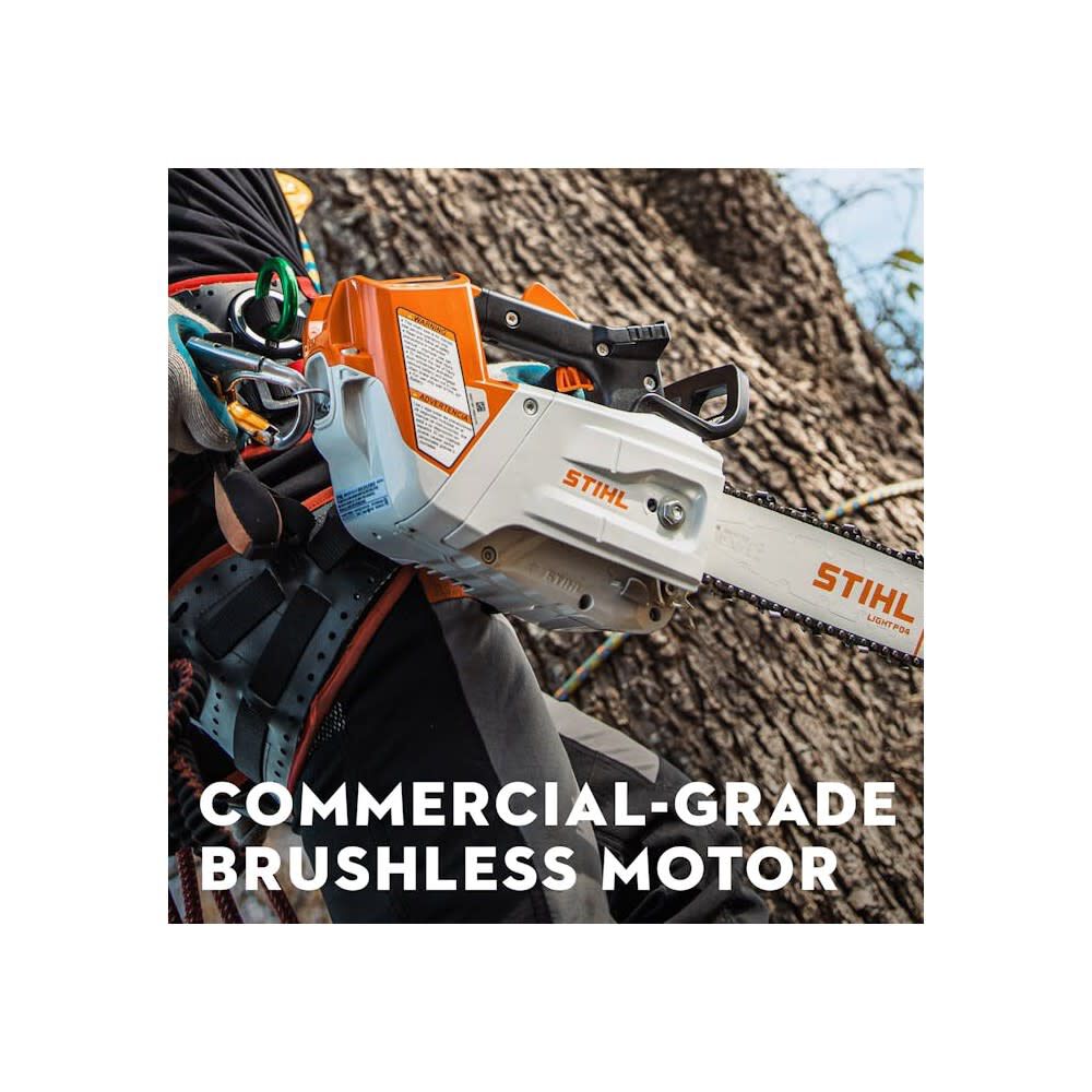 Stihl MSA 220 TC-0 14 Inch Quick-Adjust 36V Battery-Powered Chainsaw (Bare Tool), large image number 2