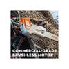Stihl MSA 220 TC-0 14 Inch Quick-Adjust 36V Battery-Powered Chainsaw (Bare Tool), small image number 2