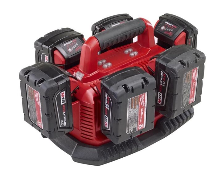 Milwaukee M18 Six-Pack Sequential Charger, large image number 10