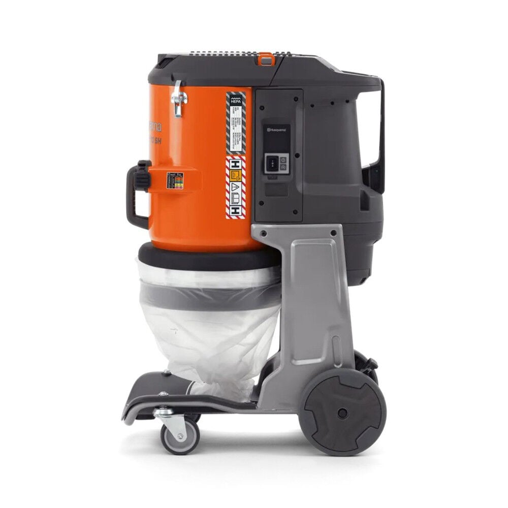 Husqvarna Construction DE 110 SH 1.2HP 120V Electric HEPA Dust Extractor Reconditioned, large image number 3