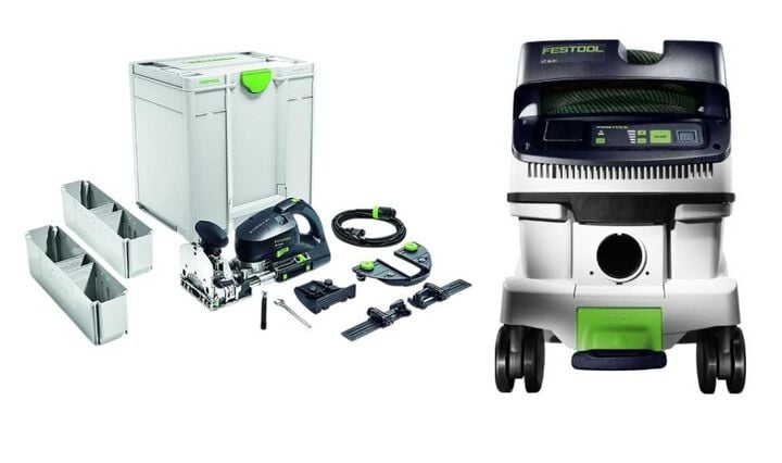 Festool DF 700 Domino XL Joiner & CT 26 Bundle