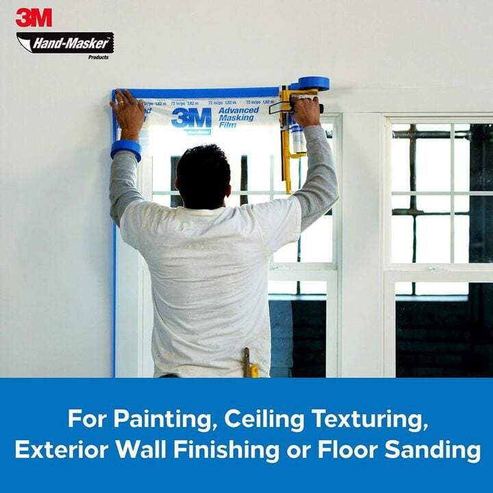 3M 90 Ft. x 6 Ft. M3000 PAK Pre-Assembled Masking Film Dispenser Kit, large image number 2