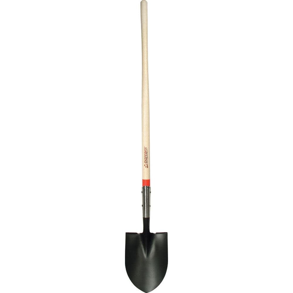 True Temper Round Point Shovel with Open-Back and Dual Rivet, large image number 1
