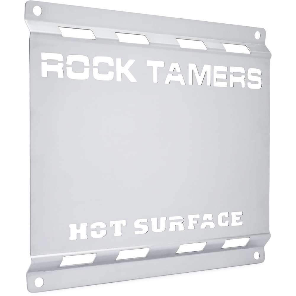 Rock Tamers 10 Inch Stainless Steel Heavy Duty Heat Shield, large image number 2