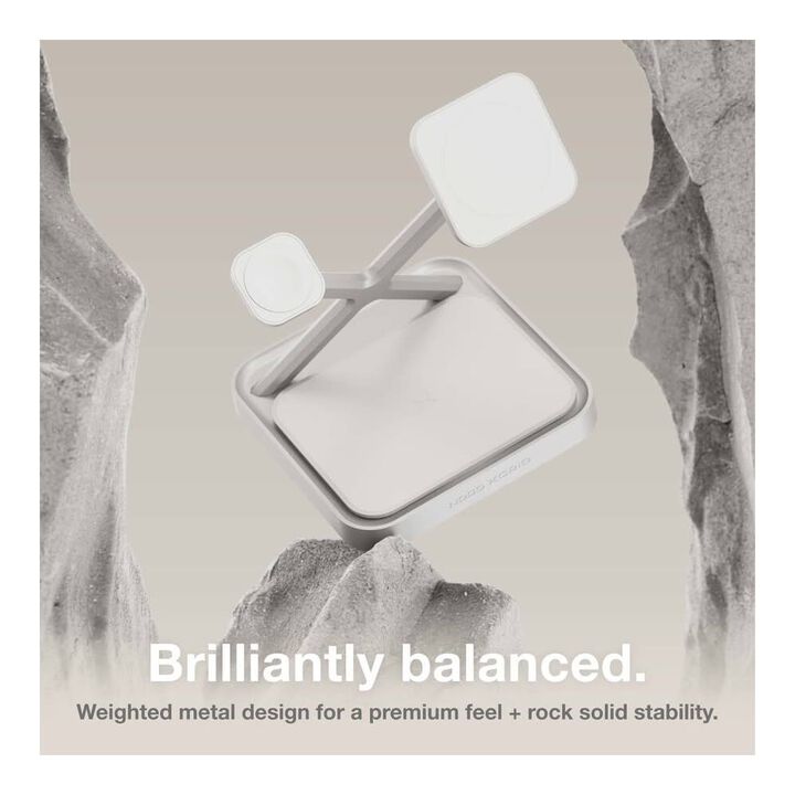 Noco 3-In-1 Qi2 15W Wireless Charging Stand Silver, large image number 4