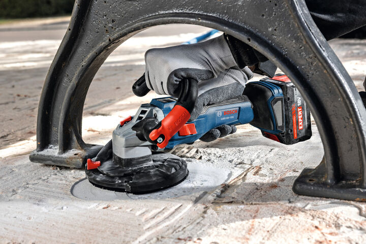 Bosch 5 Inch 18V Concrete Surface Grinder Kit, large image number 9