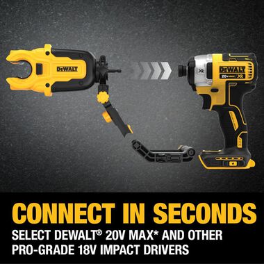 DEWALT IMPACT CONNECT Copper Pipe Cutter Attachment, large image number 3