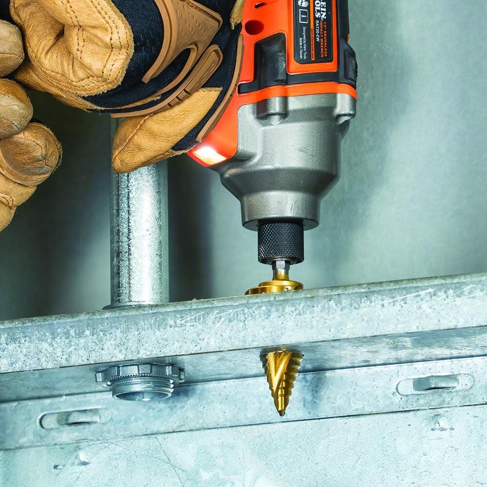 Klein Tools Electricians Step Drill Bit Set, large image number 8