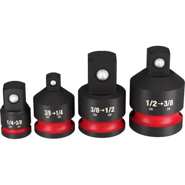 Milwaukee SHOCKWAVE Impact Duty 1/4inch-1/2inchDrive Adapter Set