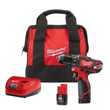 Milwaukee M12 3/8 in. Drill/Driver Kit, large image number 0