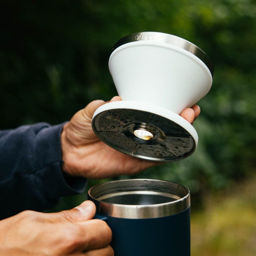 YETI Rambler 18/8 Stainless Steel Pour Over White, large image number 6