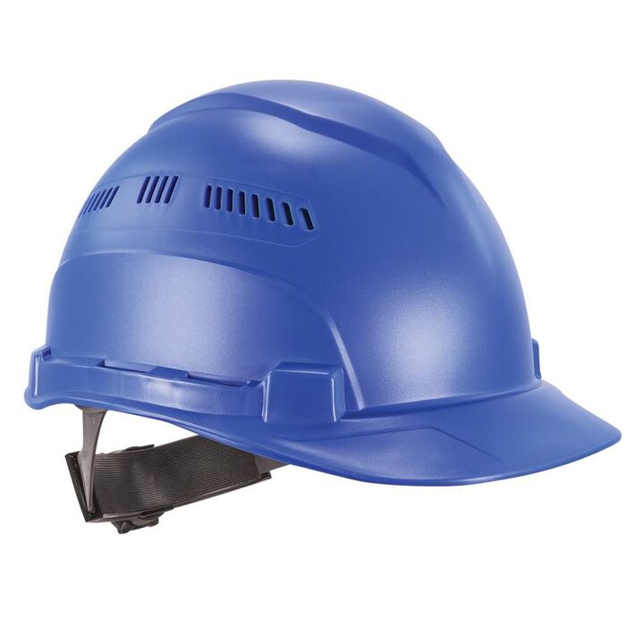 Ergodyne Skullerz 8966 Blue Lightweight Cap Style Hard Hat Vented Class C
