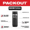 Milwaukee PACKOUT 18 Oz Insulated Bottle with Sip Lid Black, small